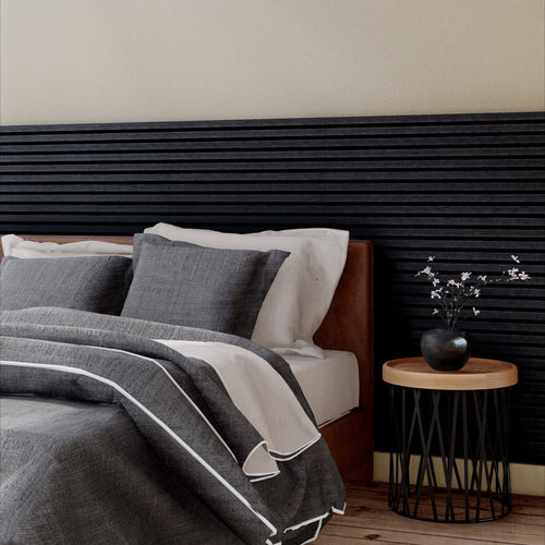 Boreal Slat Acoustic Slat Panels - Black Oak