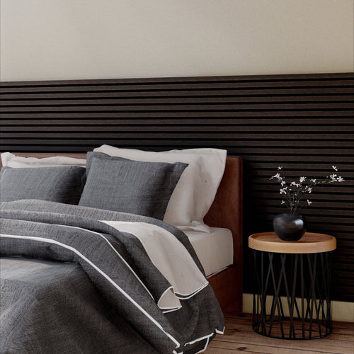 Boreal Slat Acoustic Slat Panels - Black Walnut