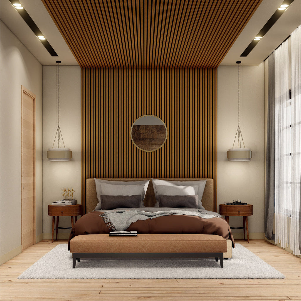 Boreal Slat Acoustic Slat Panels - Teak