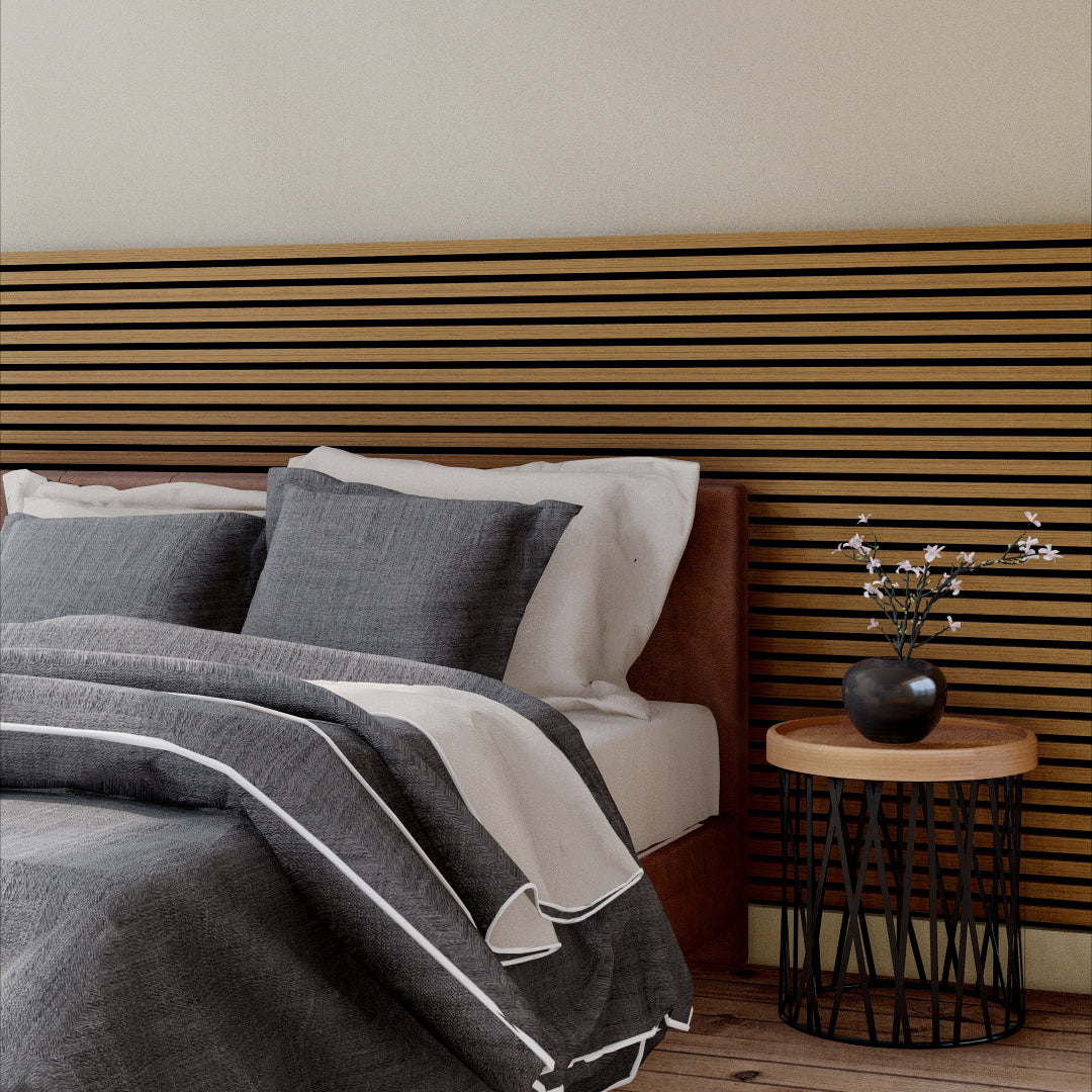 Boreal Slat Acoustic Slat Panels - Teak