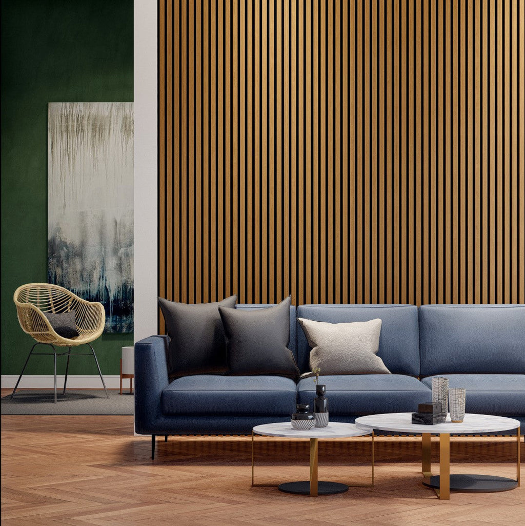 Boreal Slat Acoustic Slat Panels - Teak