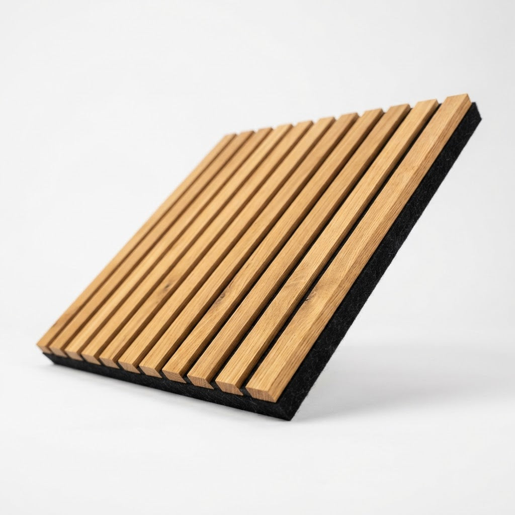 Boreal Signature Walnut Acoustic Wall Panel — 270cm × 110cm