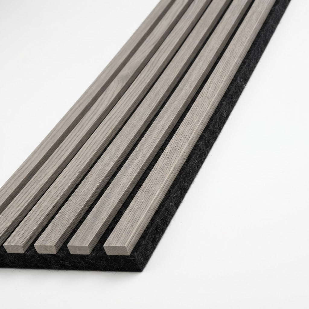 Boreal Signature Walnut Acoustic Wall Panel — 270cm × 110cm